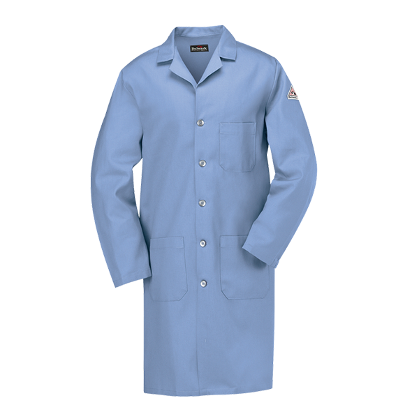 Flame retardant esd lab coat